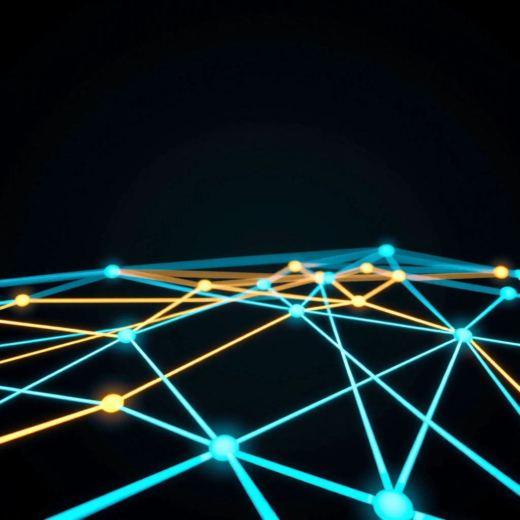 Decorative network pattern